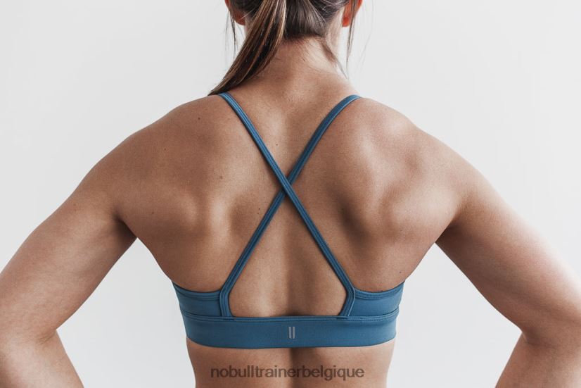 NOBULL soutien-gorge de sport à col montant steel88R8PT2124