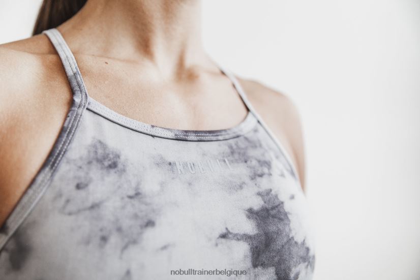 NOBULL soutien-gorge de sport col montant (tie-dye) cloud88R8PT2092