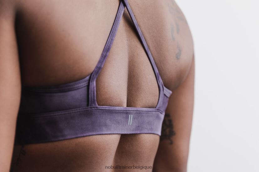 NOBULL soutien-gorge de sport col montant (tie-dye) nightshade88R8PT2095