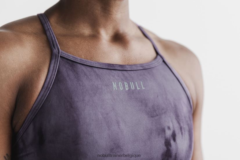 NOBULL soutien-gorge de sport col montant (tie-dye) nightshade88R8PT2095