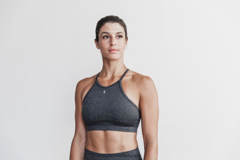 NOBULL soutien-gorge de sport dos nu (mat) anthracite88R8PT1883