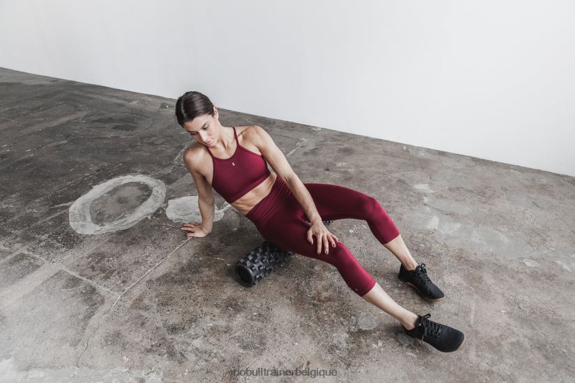 NOBULL soutien-gorge de sport dos nu (mat) cabernet88R8PT1877