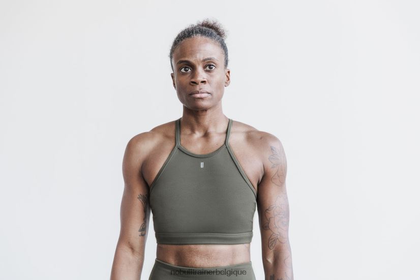 NOBULL soutien-gorge de sport dos nu (mat) foncé88R8PT1875