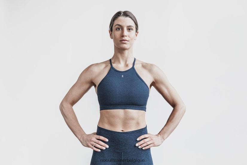 NOBULL soutien-gorge de sport dos nu (mat) minuit88R8PT1879