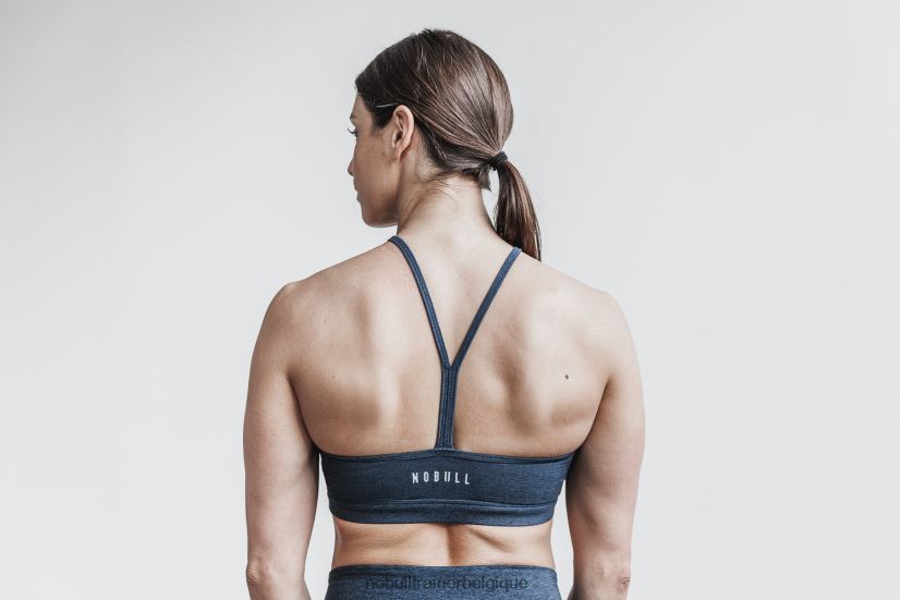 NOBULL soutien-gorge de sport dos nu (mat) minuit88R8PT1879