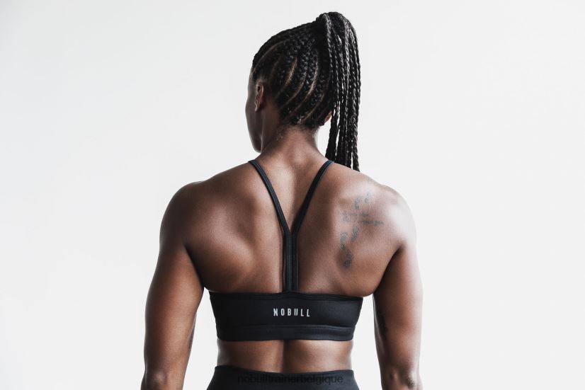 NOBULL soutien-gorge de sport dos nu (mat) noir88R8PT1885