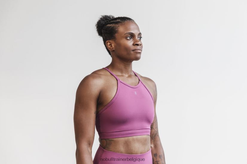 NOBULL soutien-gorge de sport dos nu (mat) orchidée88R8PT1873