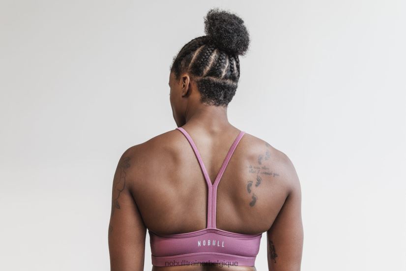 NOBULL soutien-gorge de sport dos nu (mat) orchidée88R8PT1873