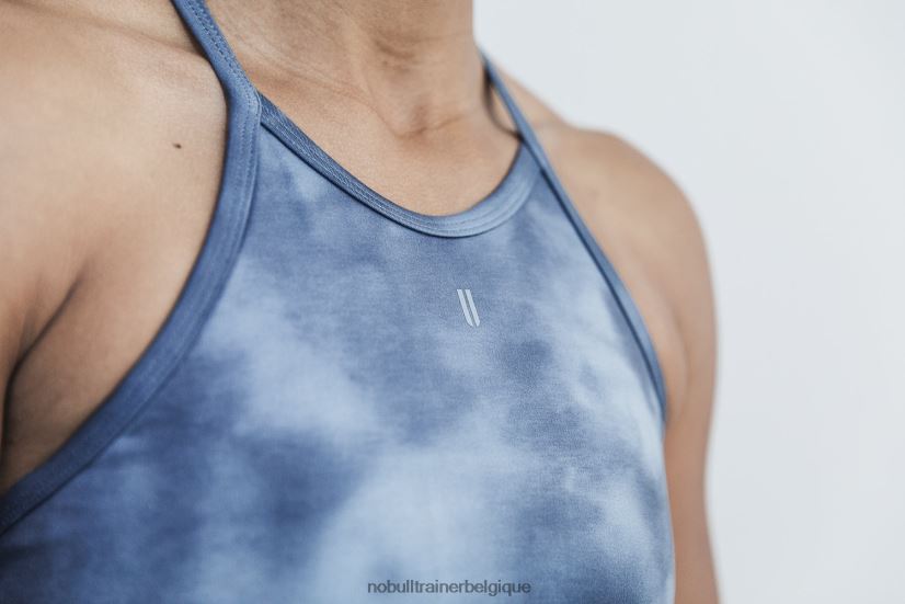NOBULL soutien-gorge de sport dos nu (tie-dye) ardoise88R8PT2311
