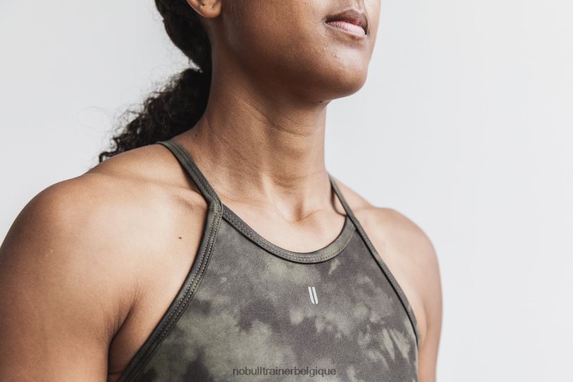 NOBULL soutien-gorge de sport dos nu (tie-dye) army88R8PT2307