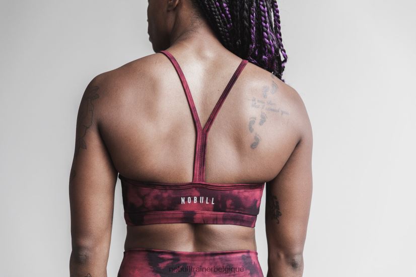 NOBULL soutien-gorge de sport dos nu (tie-dye) lave88R8PT2310
