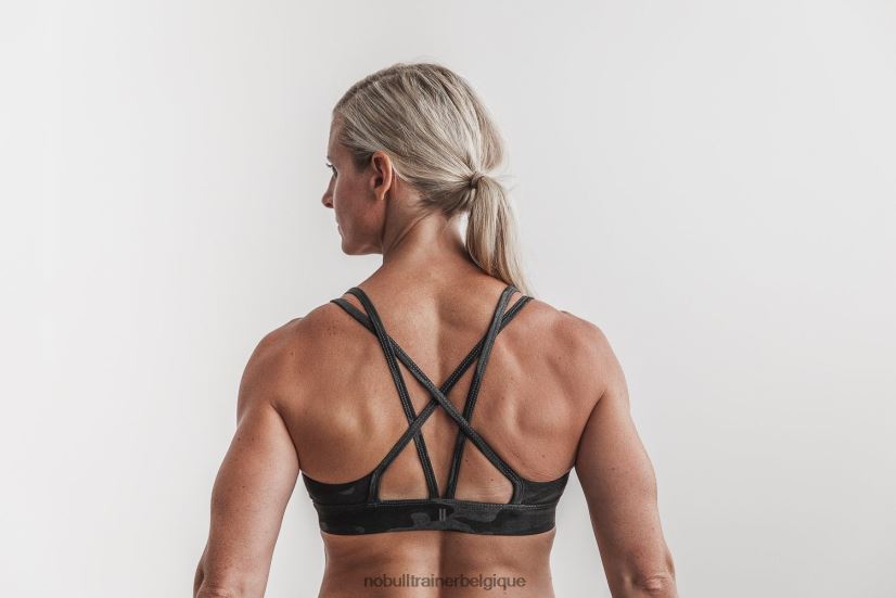 NOBULL soutien-gorge de sport (peluche chiné)88R8PT2521