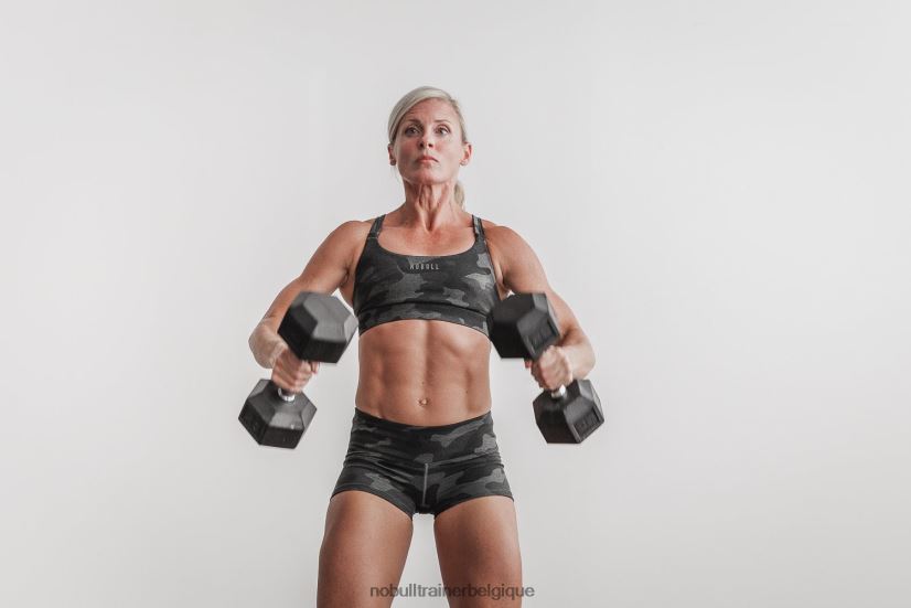 NOBULL soutien-gorge de sport (peluche chiné)88R8PT2521