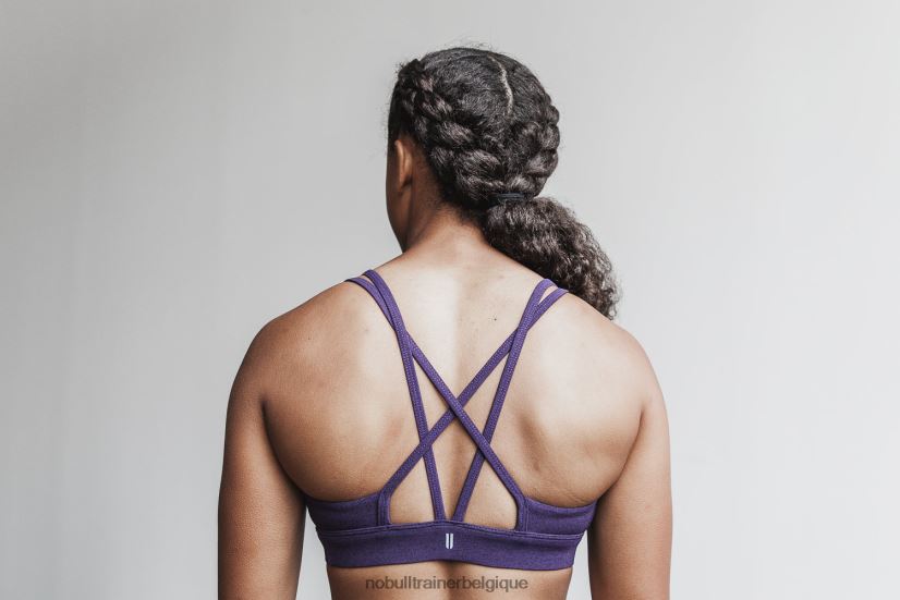 NOBULL soutien-gorge de sport (peluche chiné) foncé88R8PT2523