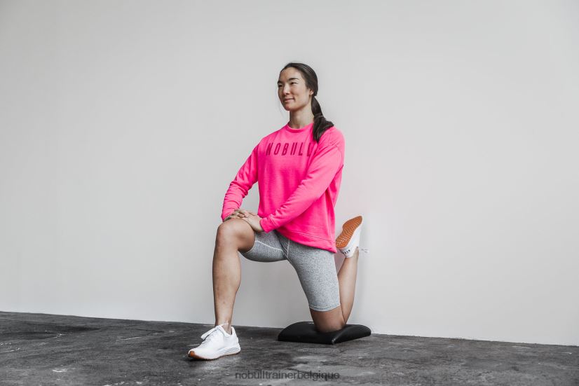 NOBULL sweat-shirt ras du cou pour femmes (néon) rose88R8PT2490