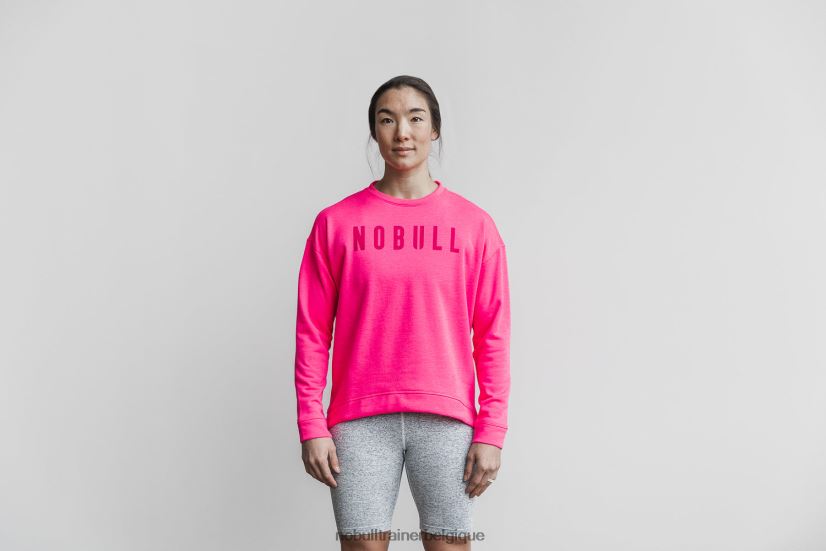 NOBULL sweat-shirt ras du cou pour femmes (néon) rose88R8PT2490