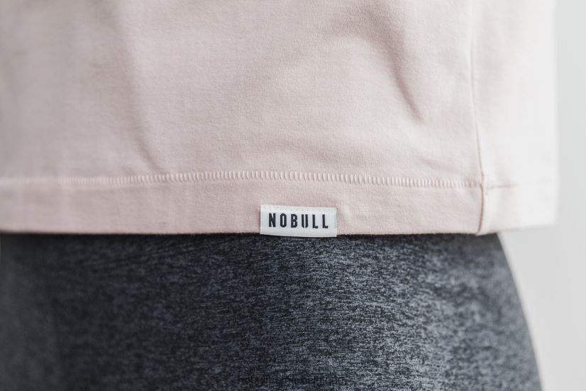NOBULL t-shirt boxy à manches longues et à poche pour femmes, poussiéreux88R8PT2554