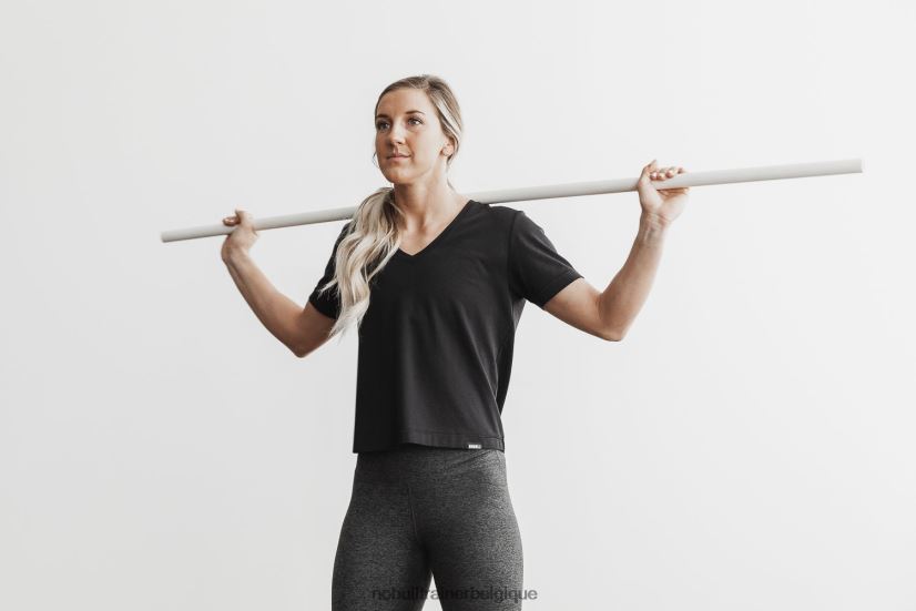 NOBULL t-shirt léger à col en V pour femme88R8PT2613