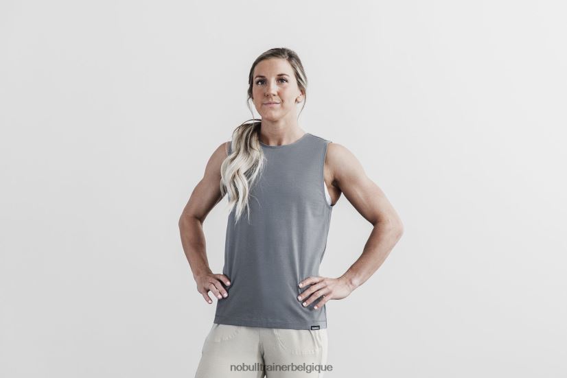 NOBULL t-shirt léger sans manches pour femme foncé88R8PT2619