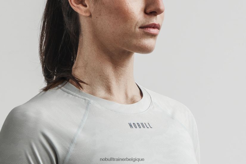NOBULL t-shirt léger texturé à manches longues pour femmes (camo) frost88R8PT2625