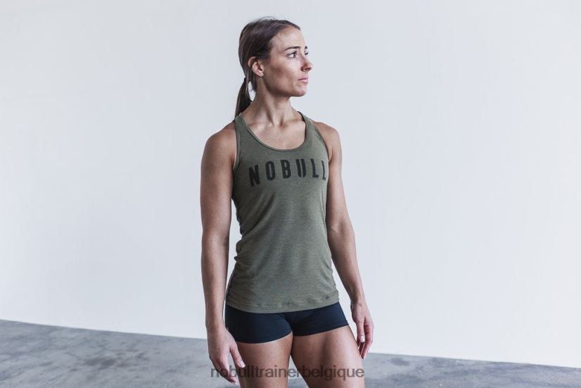 NOBULL tank dos nageur pour femme (couleurs classiques) army88R8PT2408