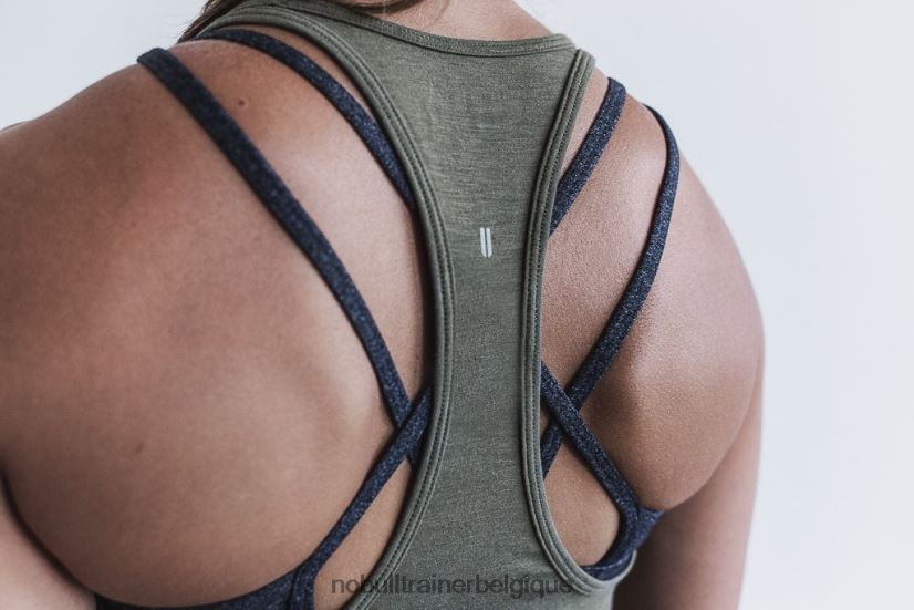 NOBULL tank dos nageur pour femme (couleurs classiques) army88R8PT2408