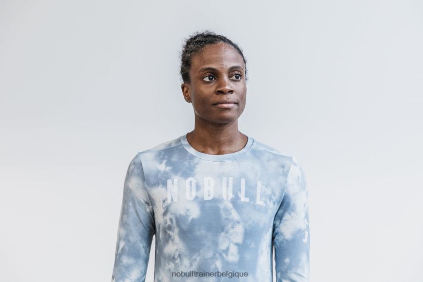 NOBULL tee-shirt à manches longues pour femmes (tie-dye) glace88R8PT2431