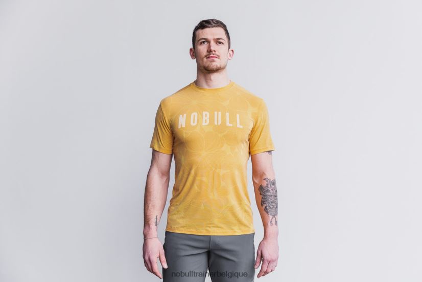 NOBULL tee-shirt homme (hibiscus) vintage88R8PT596