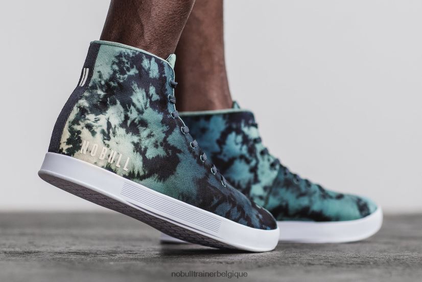 NOBULL basket montante en toile pour homme bleu sarcelle88R8PT125