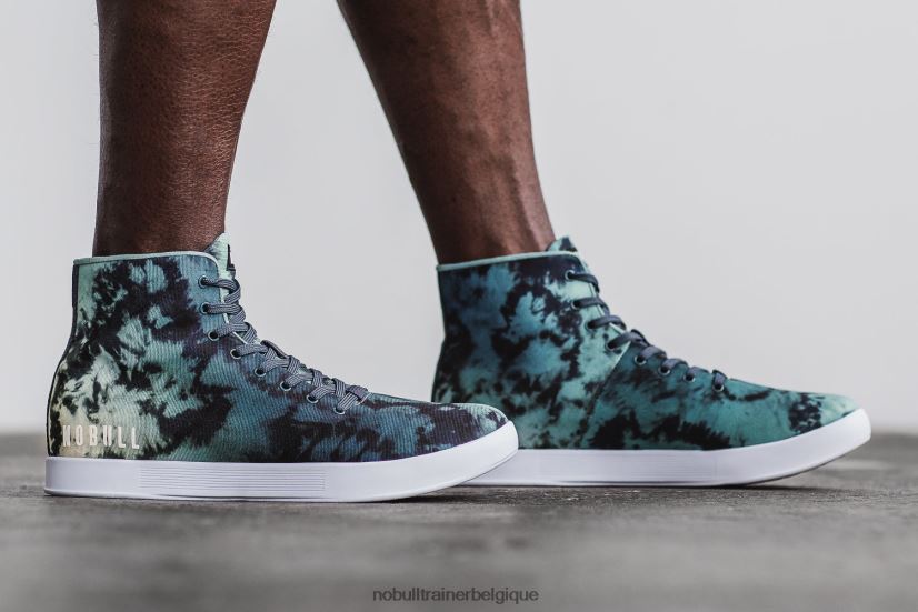 NOBULL basket montante en toile pour homme bleu sarcelle88R8PT125