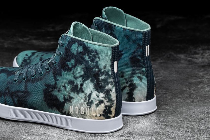 NOBULL basket montante en toile pour homme bleu sarcelle88R8PT125