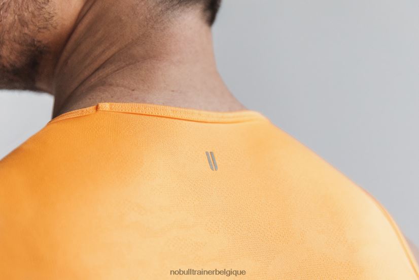 NOBULL débardeur léger texturé pour hommes (camouflage néon) orange88R8PT978