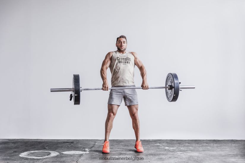 NOBULL jeux de crossfit pour hommes 2022 tank flocons d'avoine88R8PT704