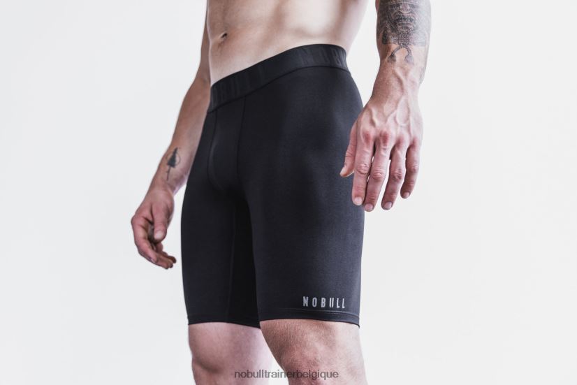 NOBULL short de compression pour hommes 9 (peluche chiné)88R8PT640