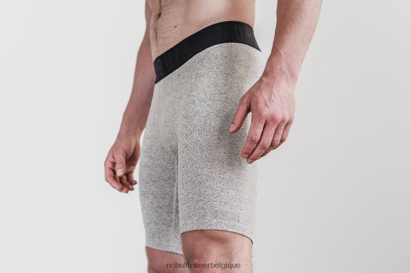 NOBULL short de compression pour hommes 9 (peluche chiné) os88R8PT637