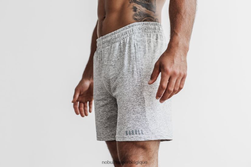 NOBULL short en maille légère pour homme 7 blanc88R8PT650