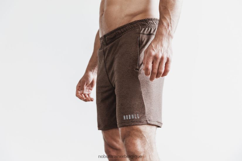 NOBULL short en maille légère pour homme 7 marron88R8PT655