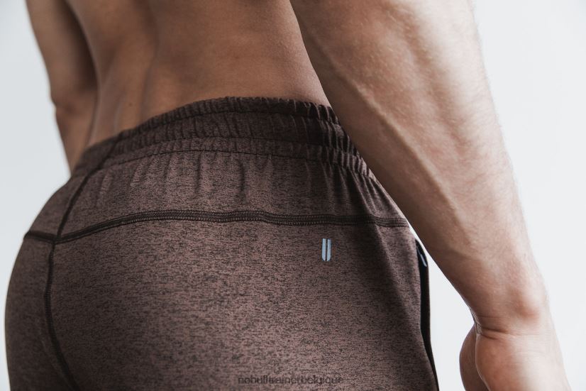 NOBULL short en maille légère pour homme 7 marron88R8PT655