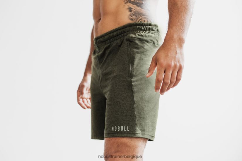 NOBULL short en maille légère pour homme 7 olive88R8PT656