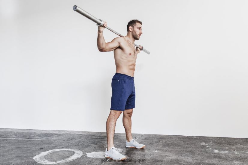 NOBULL short en maille légère pour homme 9 marine88R8PT676
