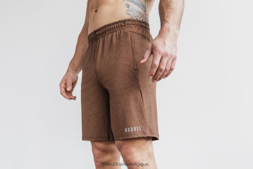 NOBULL short en maille légère pour homme 9 marron88R8PT680