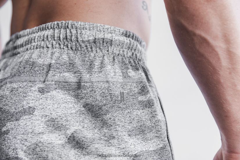 NOBULL short en tricot léger pour hommes 7 (camo) blanc88R8PT851
