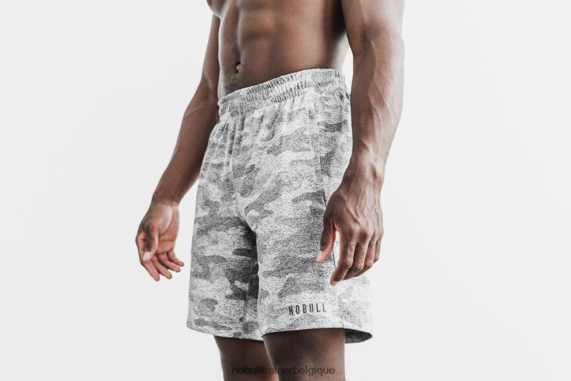 NOBULL short en tricot léger pour hommes 9 (camo) blanc88R8PT950