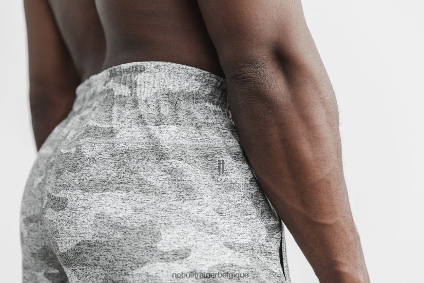 NOBULL short en tricot léger pour hommes 9 (camo) blanc88R8PT950
