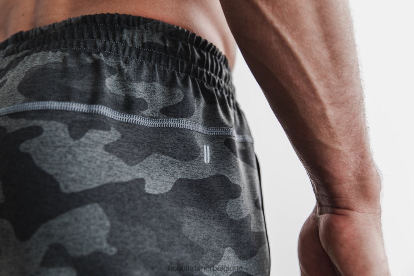 NOBULL short en tricot léger pour hommes 9 (camo) carbone88R8PT949