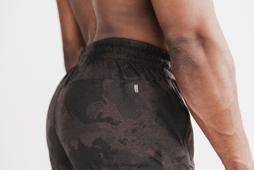 NOBULL short en tricot léger pour hommes 9 (camouflage continental) espresso88R8PT779