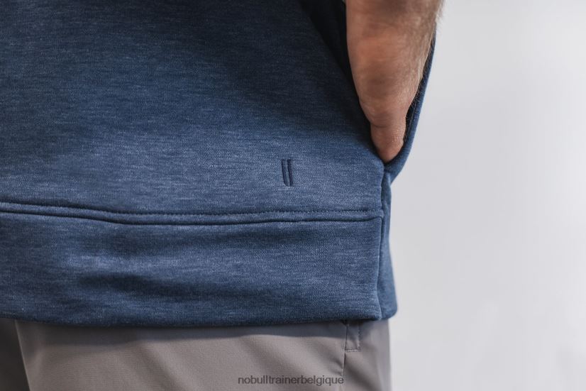 NOBULL sweat à capuche sans manches en micropeluche pour hommes profond88R8PT1197