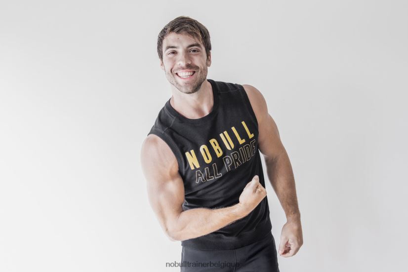 NOBULL sweat-shirt ras du cou sans manches (pride) noir88R8PT1166