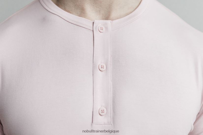NOBULL t-shirt henley léger pour hommes poussiéreux88R8PT885