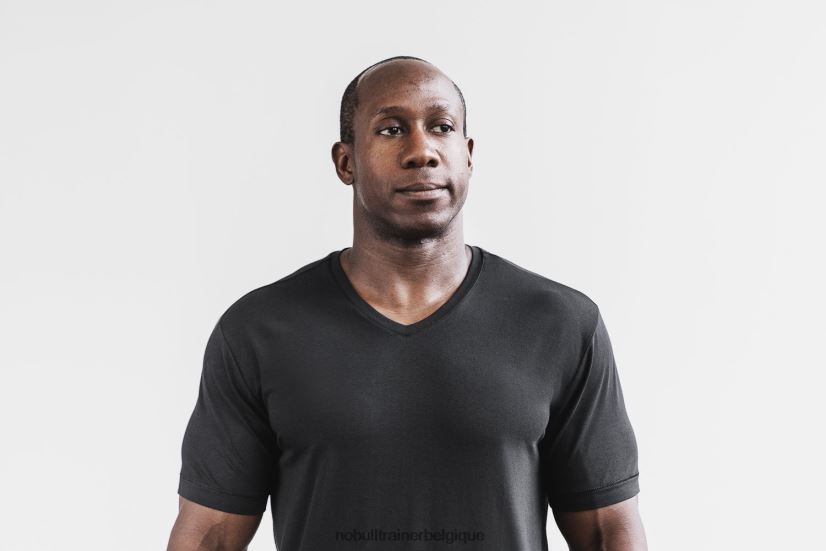 NOBULL t-shirt léger à col en V pour hommes88R8PT933
